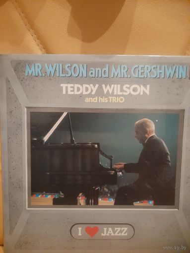 TEDDY WILSON AND HIS TRIO "MR.WILSON AND MR.GERSHWIN" 1985 LP CZECHOSLOVAKIA SUPRAPHON/CBS 110267  - ORIG - NM