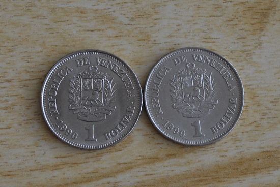 Венесуэла 1 боливар 1990