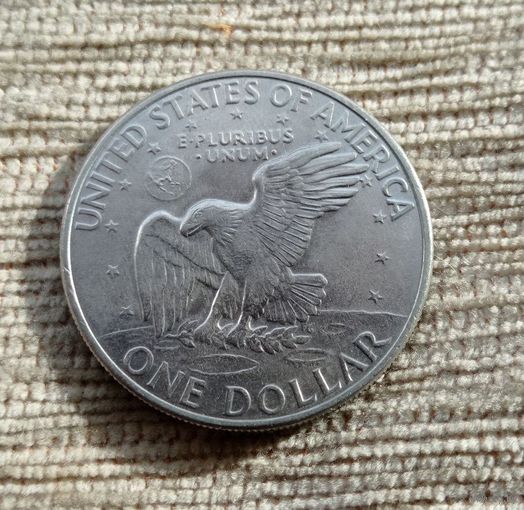Werty71 США 1 доллар 1972 D Орёл на луне Эйзенхауэр