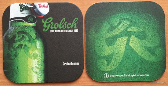 Подставка под пиво Grolsch No 9