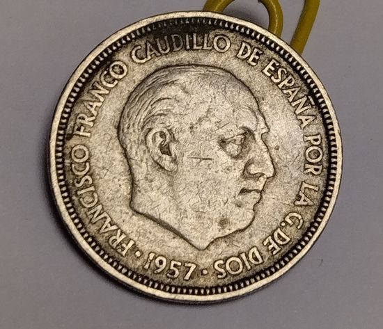 Испания 5 песет, 1957 (59)