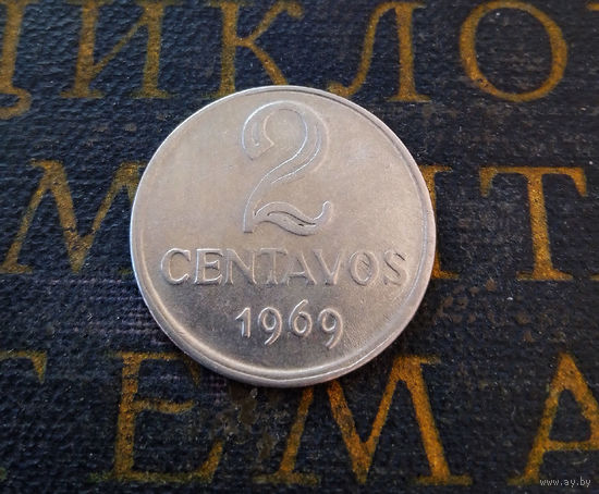 2 сентаво 1969 Бразилия #01