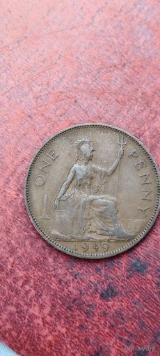 Великобритания 1 пенни 1949