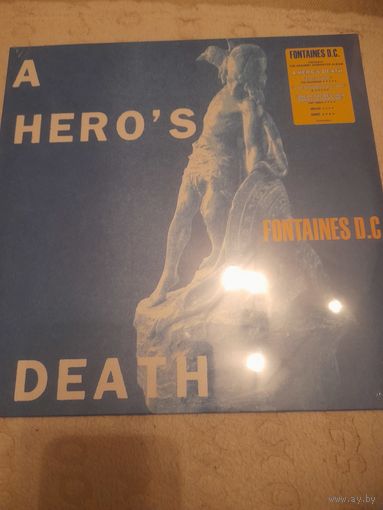FONTAINES DC "A HERO'S DEATH" 2020 LP  USA PARTISAN RECORDS  SEALED