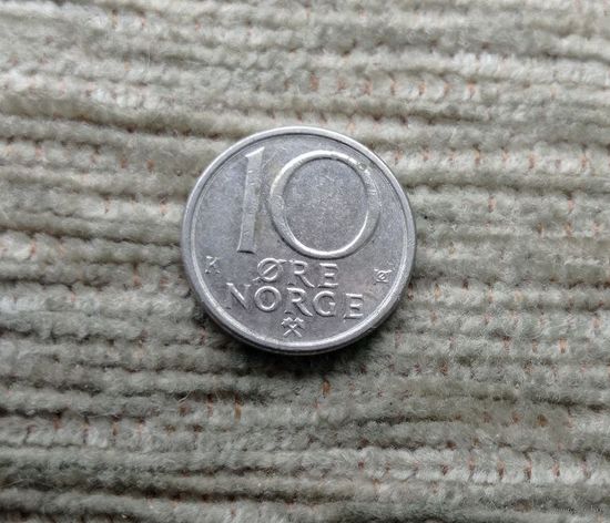 Werty71 Норвегия 10 эре 1987
