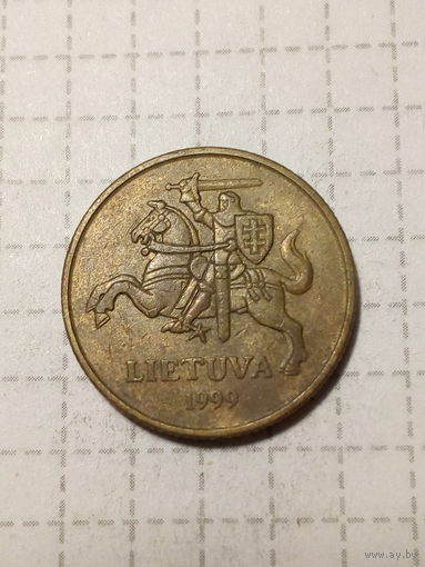 20 центов Литва 1999 год