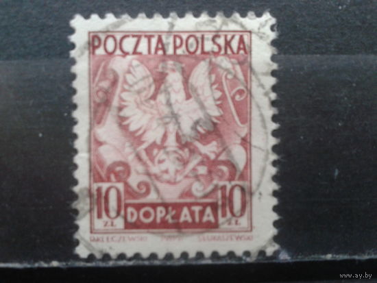 Польша, 1950. Доплатная марка