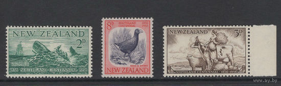 Новая Зеландия 1956** Китобой Фауна