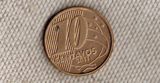 Бразилия 10 сентаво 2011