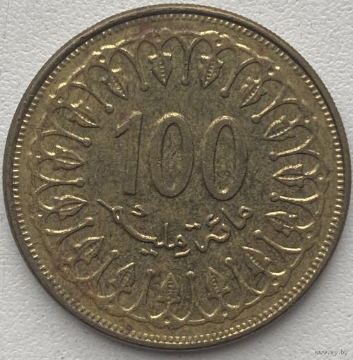 Тунис 100 миллимов 1997 г.