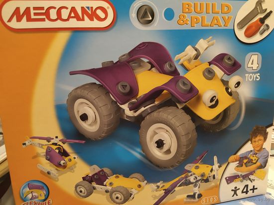 Конструктор Meccano(Франция)Квадроцикл,возраст +4