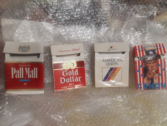 Пачки пустые в коллекцию