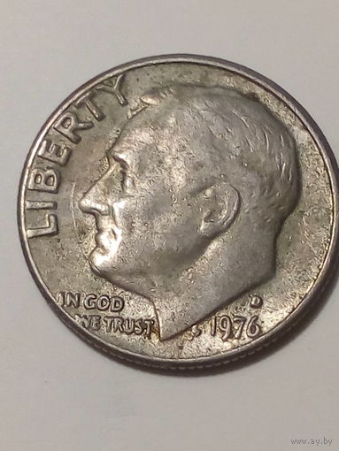 10 центов США 1976 год