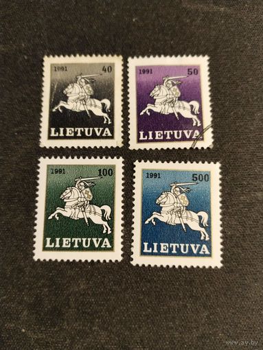 Литва 1991 4 м
