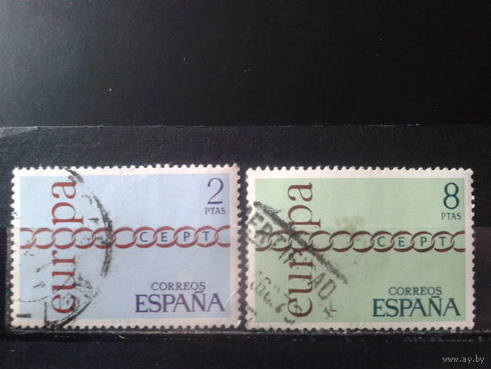 Испания 1971 Европа Полная серия