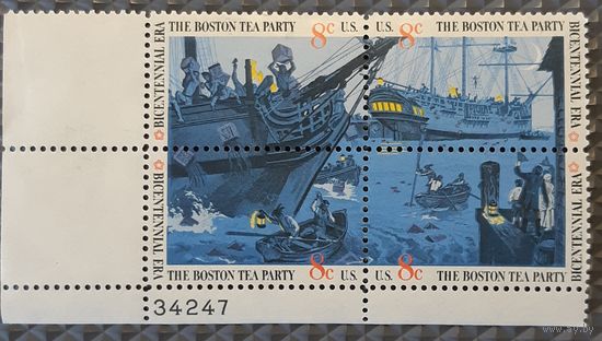 1973 Бостонское чаепитие США