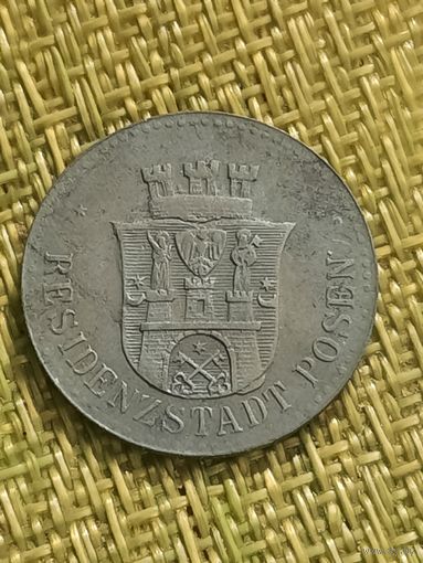 Нотгельды Позен 10 пфеннигов 1917 г