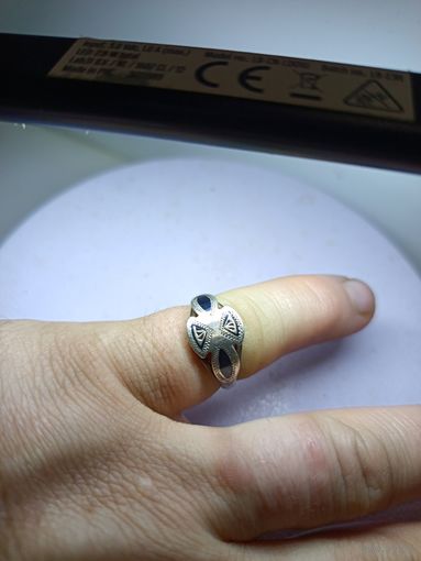 С рубля без мц. кольцо номер 1. еЗвезда916пр. :8Е  на тонкий палец 1.5-1.6см.