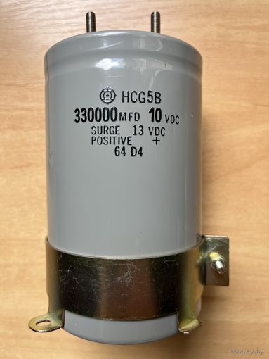 Конденсатор электролитический 330 000,0mF x 10,0V