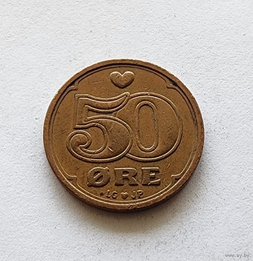 Дания 50 эре, 1993