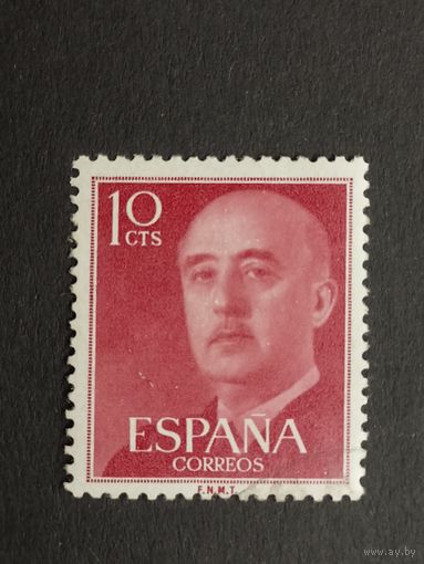 Испания 1955. Стандартный выпуск. Генерал Франко.