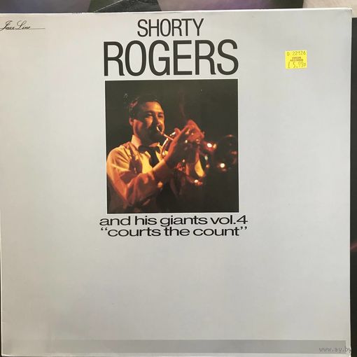 Shorty Rogers And His Giants – Vol 4 Courts The Count (Germany 1986 Mint)