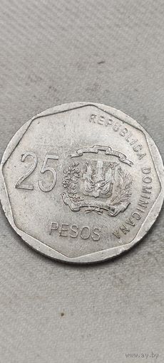 Доминиканская республика 25 песос 2015