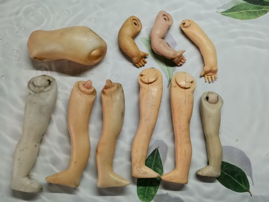 Запчасти к куклам СССР (одним лотом)