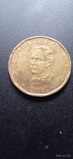 Доминиканская Республика 1 песо 2008 г.