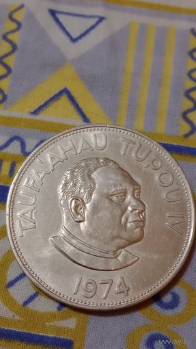 Тонга 2 паанга 1974