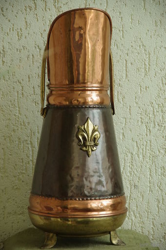 Зольник , медь , латунь  БОЛЬШОЙ   55 см