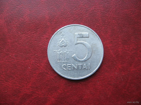 5 центов 1991 года Литва (р)