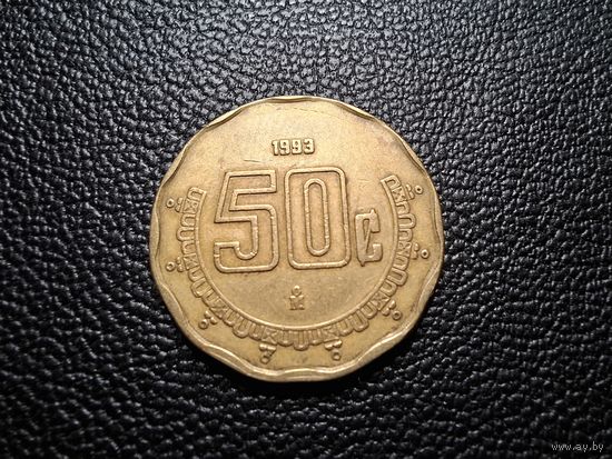 Мексика 50 сентаво 1993