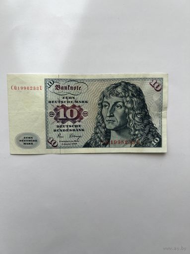 ФРГ. 10 марок. 1977 год