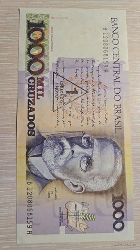 Бразилия 1000 Крузейро