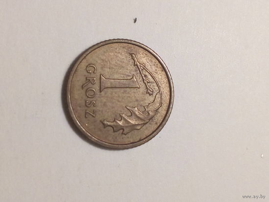 1 грош Польша  1990 год