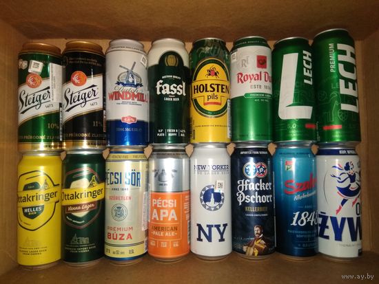 Банка пивная алюминиевая 48 шт