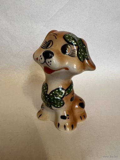 Статуэтка "Собака" фарфор ДФЗ