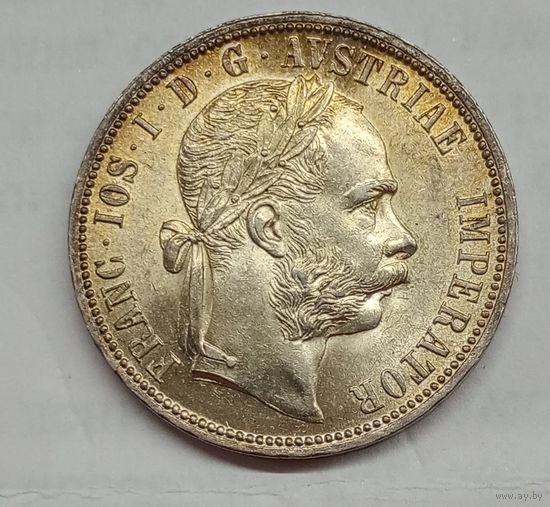 1 флорин Австро-Венгрия 1886г