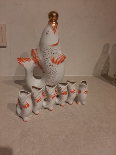 Набор фарфоровый Рыбки