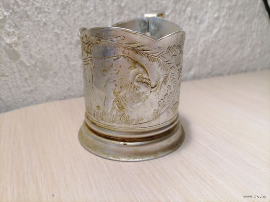 Подстаканник алюминий Зубр