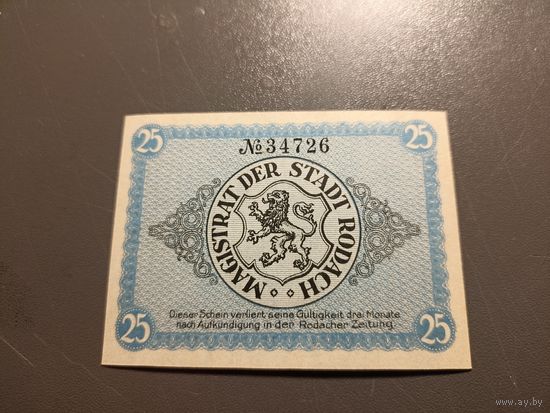 Германия 25 пфенингов 1920г (5)