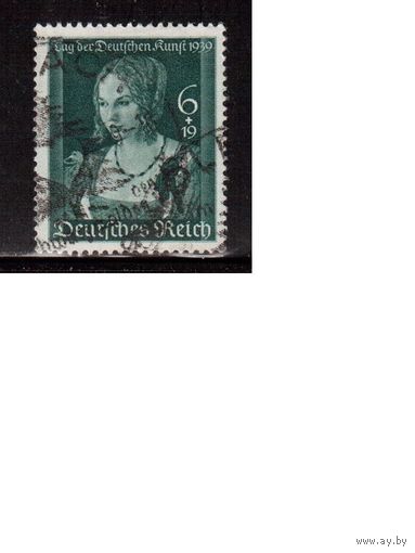 Германия-1939,(Мих.700)  гаш., Живопись Дюрер