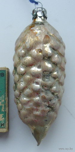 Ёлочная игрушка. Шишка. Д-5.