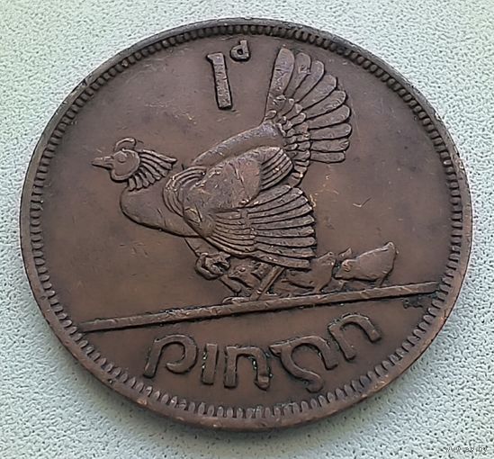 Ирландия 1 пенни, 1942  6-9-3