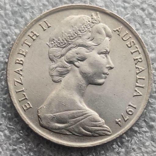 Австралия 10 центов  1974 г.
