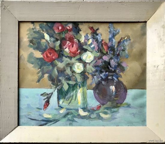 Назаренко Н. П. Натюрморт, 1967 год; 35,8/44,4 см