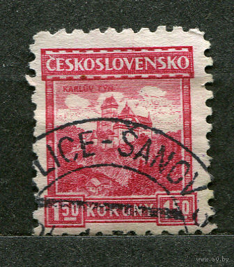 Замок Карлштейн. Чехословакия. 1929