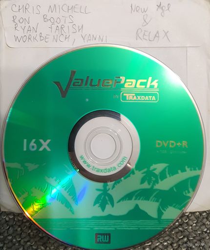 DVD MP3 New Age & Relax - 1 - Chris MICHELL, Ron BOOTS, Ryan FARISH, WORKBENCH, YANNI - 1 DVD