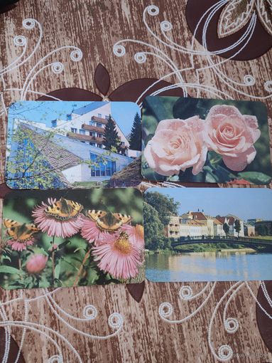 Календарик,бсср,1990